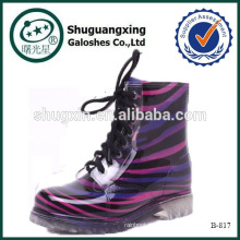 sexy Regen Stiefel Frauen Schuhe Fabrik China B-817